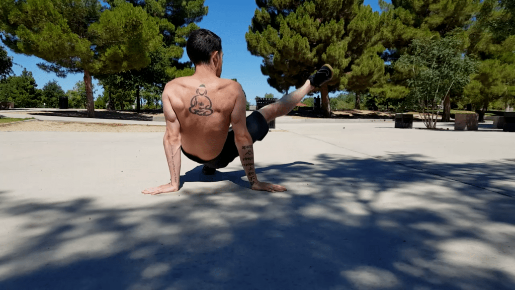 Crab Crescent Kick (Outward)